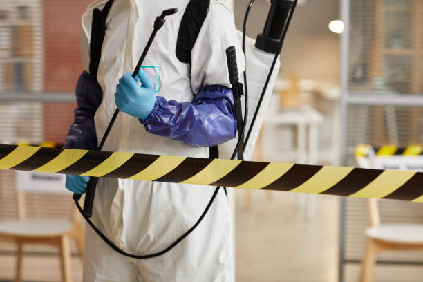 Professional Biohazard technician working in Burlington, NC